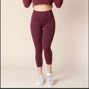 Paragon Maroon Leggings